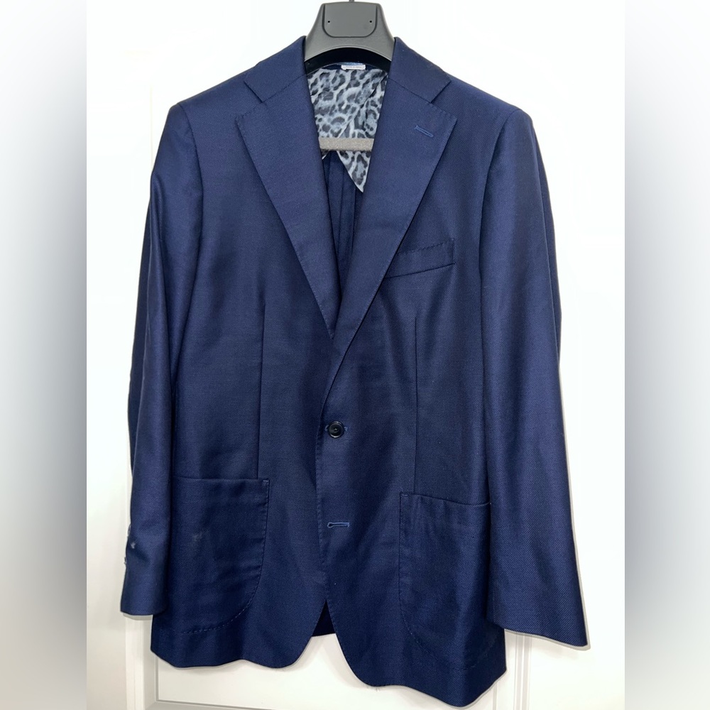 Custom Atelier Munro navy sportcoat